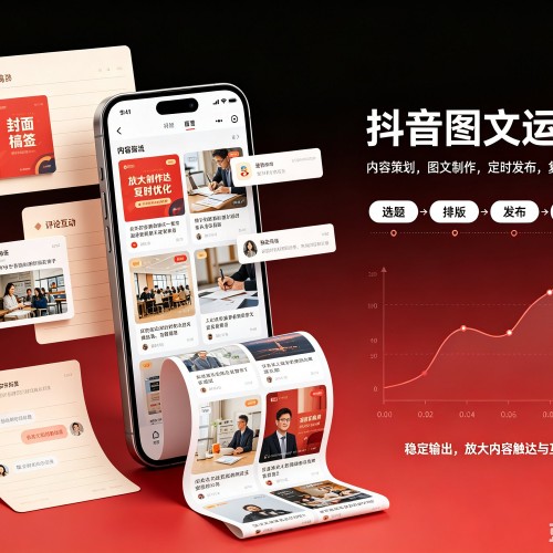 茄子河抖音图文代运营服务